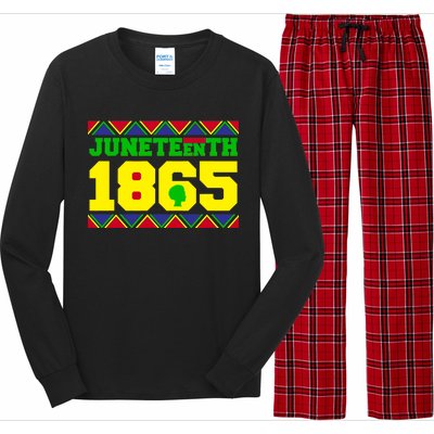 Juneteenth 1865 Independence Day Long Sleeve Pajama Set