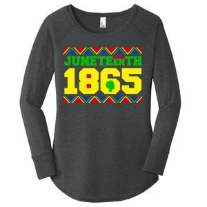 Juneteenth 1865 Independence Day Women's Perfect Tri Tunic Long Sleeve Shirt