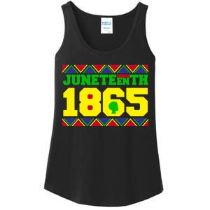 Juneteenth 1865 Independence Day Ladies Essential Tank