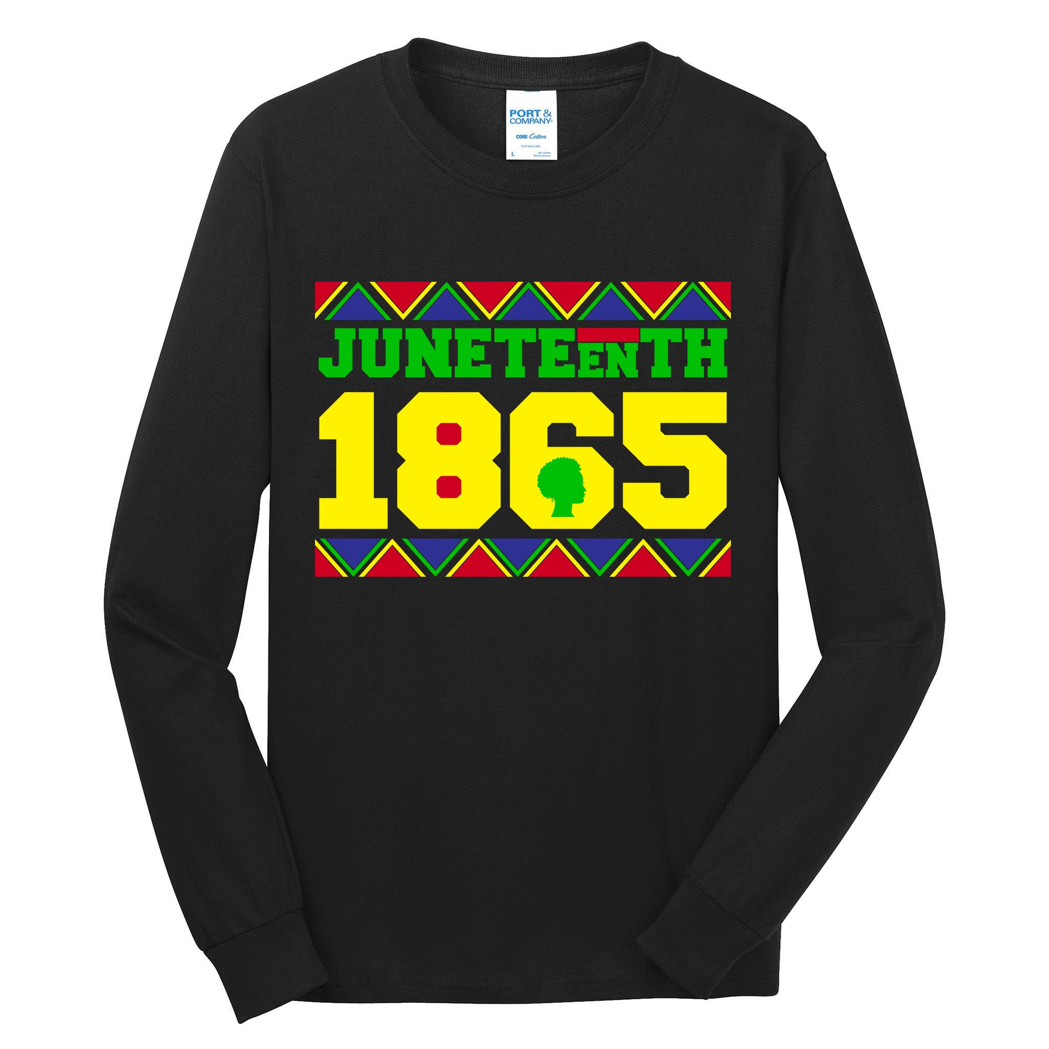 Juneteenth 1865 Independence Day Tall Long Sleeve T-Shirt