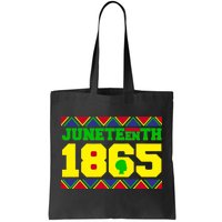 Juneteenth 1865 Independence Day Tote Bag