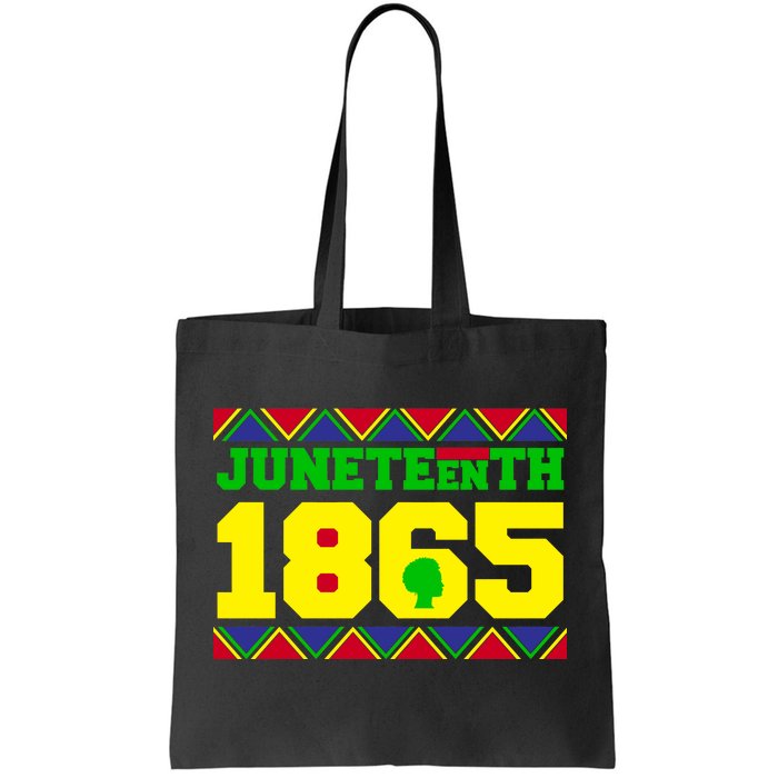 Juneteenth 1865 Independence Day Tote Bag