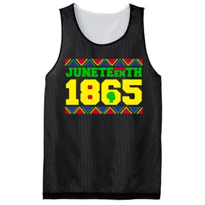 Juneteenth 1865 Independence Day Mesh Reversible Basketball Jersey Tank