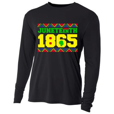 Juneteenth 1865 Independence Day Cooling Performance Long Sleeve Crew