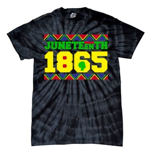 Juneteenth 1865 Independence Day Tie-Dye T-Shirt