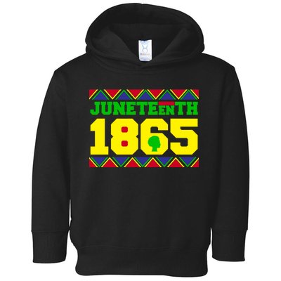 Juneteenth 1865 Independence Day Toddler Hoodie