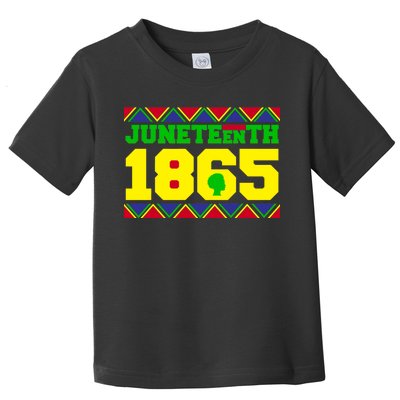 Juneteenth 1865 Independence Day Toddler T-Shirt