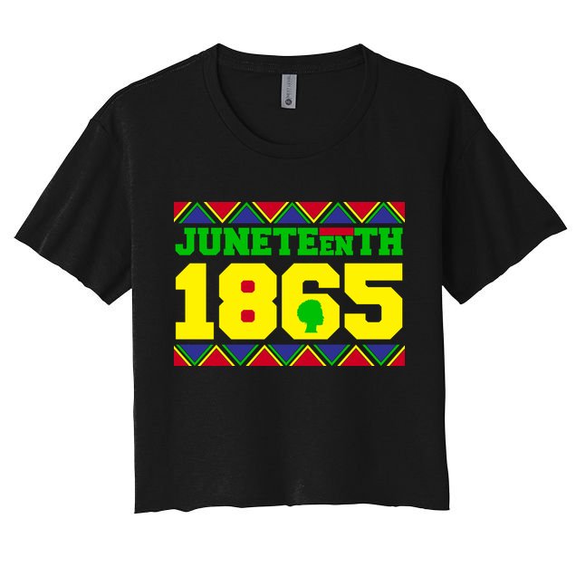 Juneteenth 1865 Independence Day Crop Top