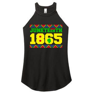 Juneteenth 1865 Independence Day Women's Perfect Tri Rocker Tank