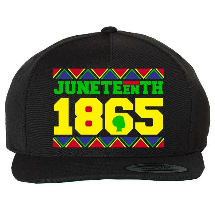 Juneteenth 1865 Independence Day Wool Snapback Cap