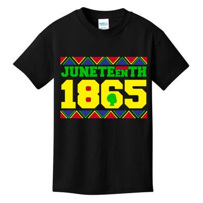 Juneteenth 1865 Independence Day Kids T-Shirt