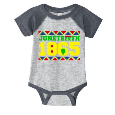 Juneteenth 1865 Independence Day Infant Baby Jersey Bodysuit