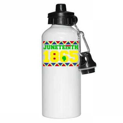 Juneteenth 1865 Independence Day Aluminum Water Bottle