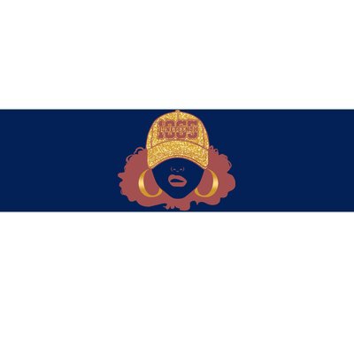 Juneteenth 1865 Stylish Black Woman Afro Baseball Cap Bumper Sticker