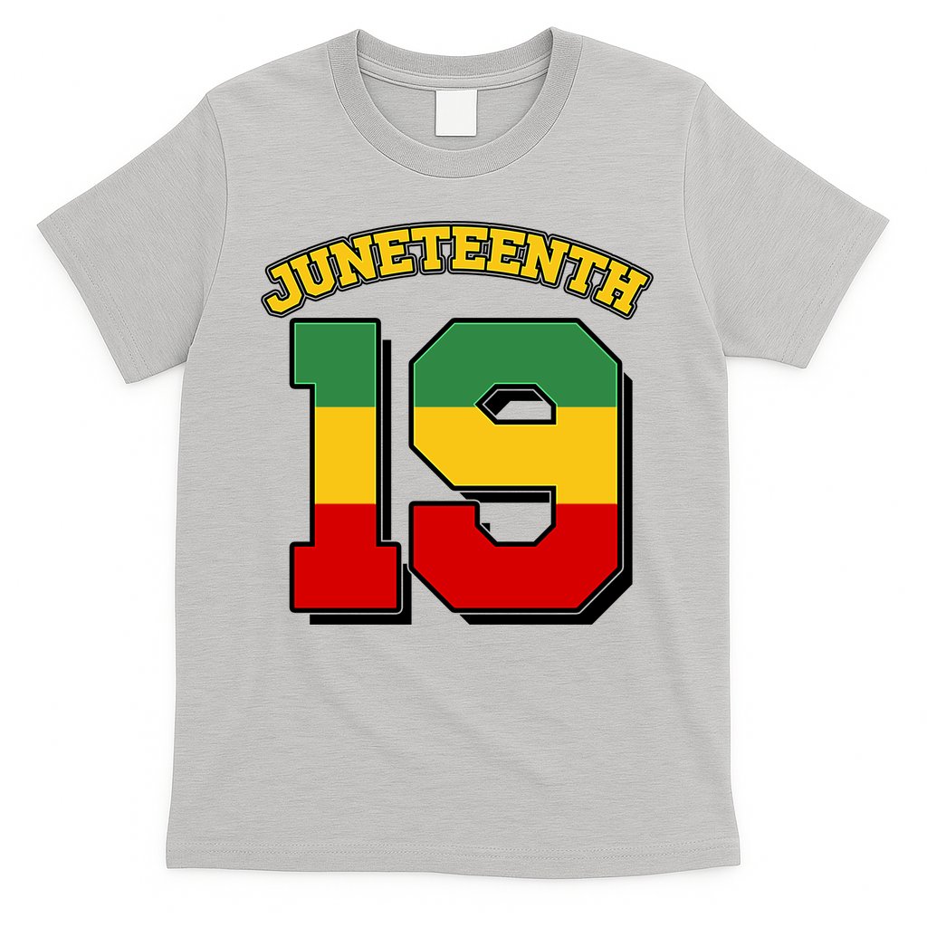 Juneteenth 19 Nineteen Jersey  T-Shirt