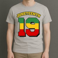 Juneteenth 19 Nineteen Jersey  T-Shirt