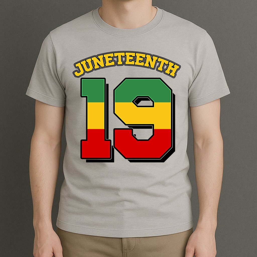 Juneteenth 19 Nineteen Jersey  T-Shirt