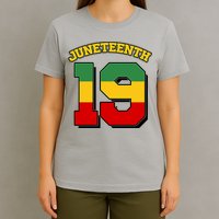 Juneteenth 19 Nineteen Jersey  T-Shirt