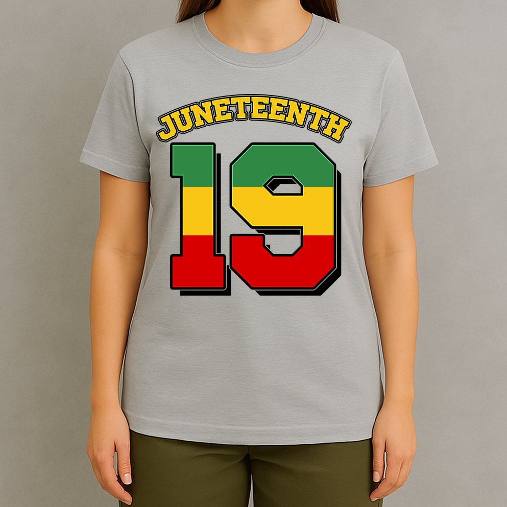 Juneteenth 19 Nineteen Jersey  T-Shirt
