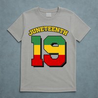 Juneteenth 19 Nineteen Jersey  T-Shirt