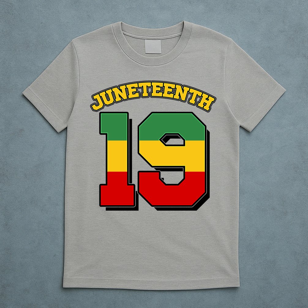 Juneteenth 19 Nineteen Jersey  T-Shirt