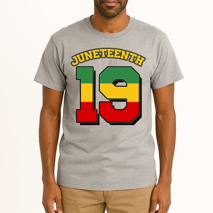 Juneteenth 19 Nineteen Jersey  Tall T-Shirt