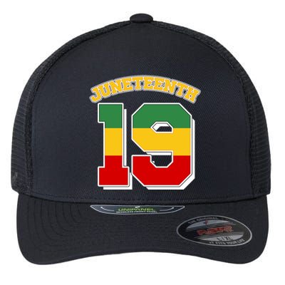 Juneteenth 19 Nineteen Jersey  Flexfit Unipanel Trucker Cap