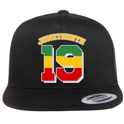 Juneteenth 19 Nineteen Jersey  Flatbill Hat