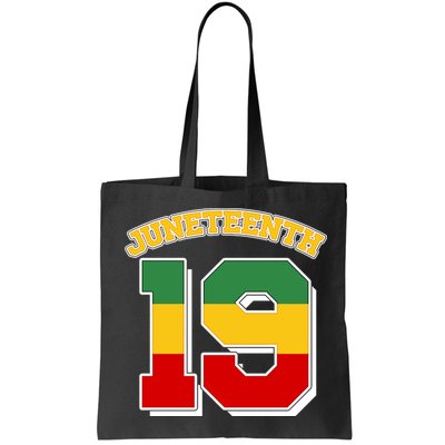 Juneteenth 19 Nineteen Jersey  Bag