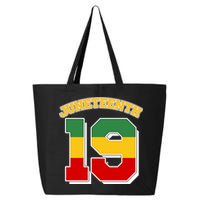 Juneteenth 19 Nineteen Jersey  25L Jumbo Tote