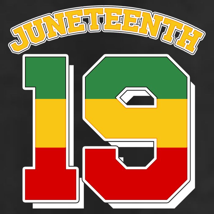 Juneteenth 19 Nineteen Jersey  25L Jumbo Tote