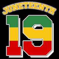 Juneteenth 19 Nineteen Jersey  Tie-Dye T-Shirt