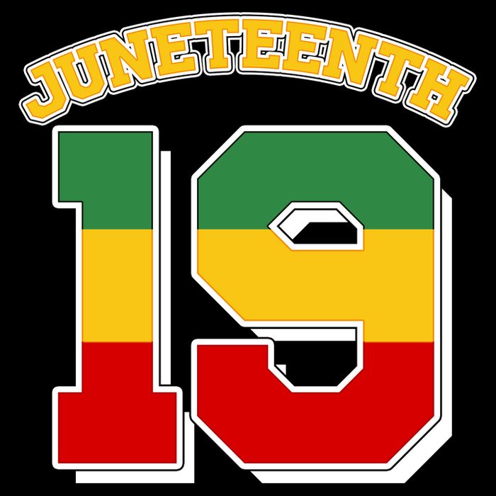 Juneteenth 19 Nineteen Jersey  Tie-Dye T-Shirt