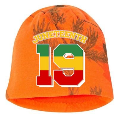 Juneteenth 19 Nineteen Jersey  Kati - Camo Knit Beanie