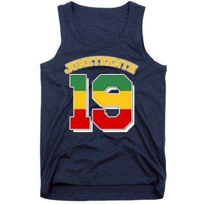 Juneteenth 19 Nineteen Jersey  Tank Top