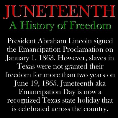 Juneteenth A History of Freedom T-Shirt