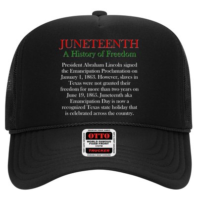 Juneteenth A History of Freedom Trucker Hat