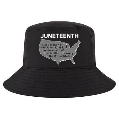 Juneteenth African American Black US History Cool Comfort Performance Bucket Hat