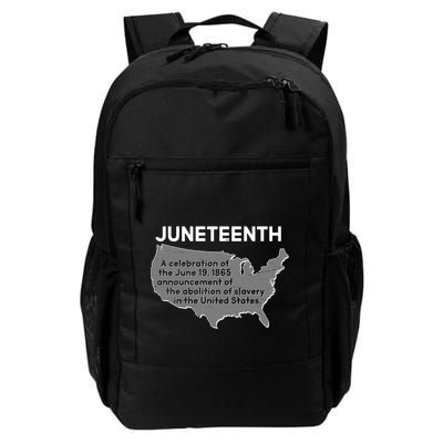 Juneteenth African American Black US History Backpack