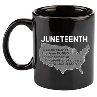 Juneteenth African American Black US History 11oz C Handle Ceramic Mug