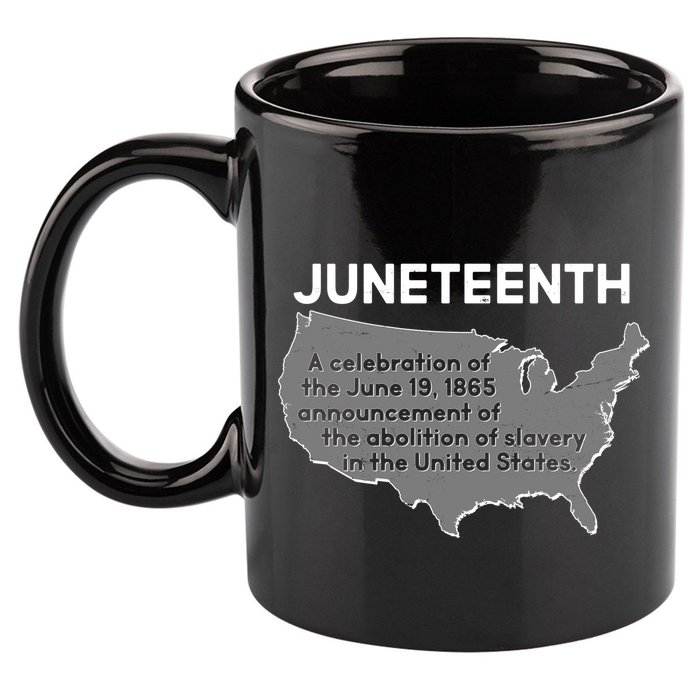 Juneteenth African American Black US History 11oz C Handle Ceramic Mug