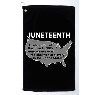 Juneteenth African American Black US History Golf Towel