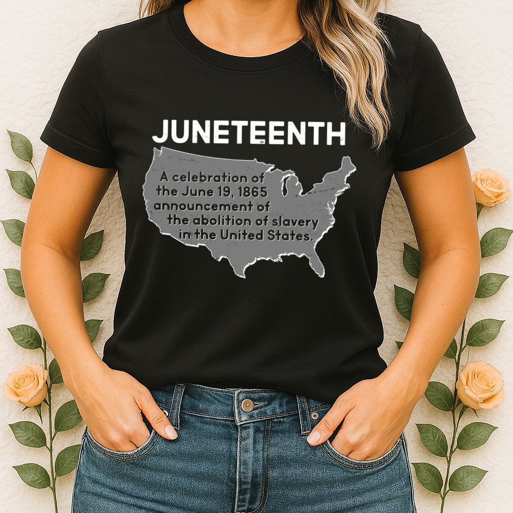 Juneteenth African American Black US History Womens T-Shirt