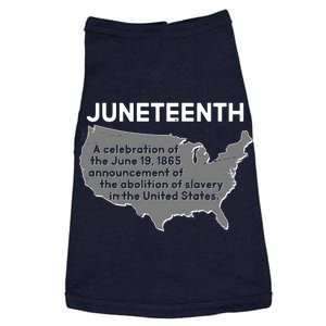 Juneteenth African American Black US History Doggie Tank