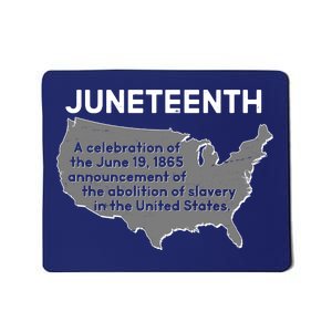 Juneteenth African American Black US History Mousepad