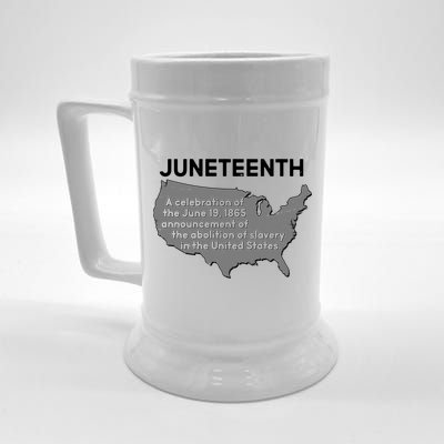 Juneteenth African American Black US History Beer Stein