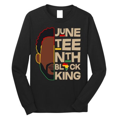 Juneteenth Black King June 19 1865 Long Sleeve Shirt