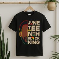 Juneteenth Black King June 19 1865 T-Shirt