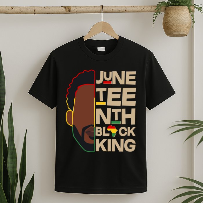 Juneteenth Black King June 19 1865 T-Shirt