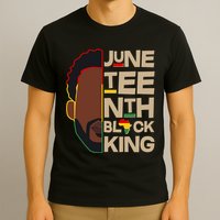 Juneteenth Black King June 19 1865 T-Shirt